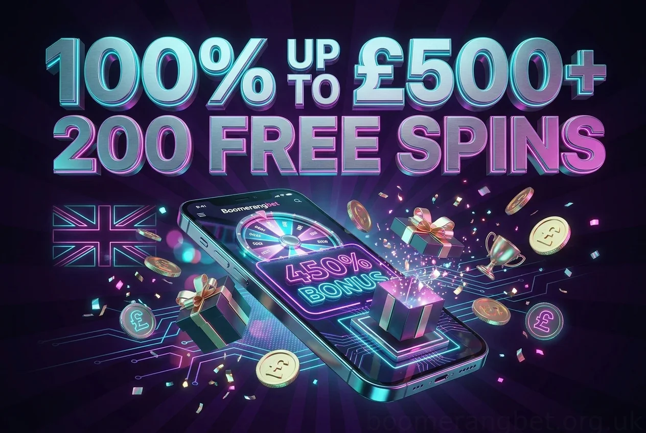 100% UP TO £500+ 200 FREE SPINS